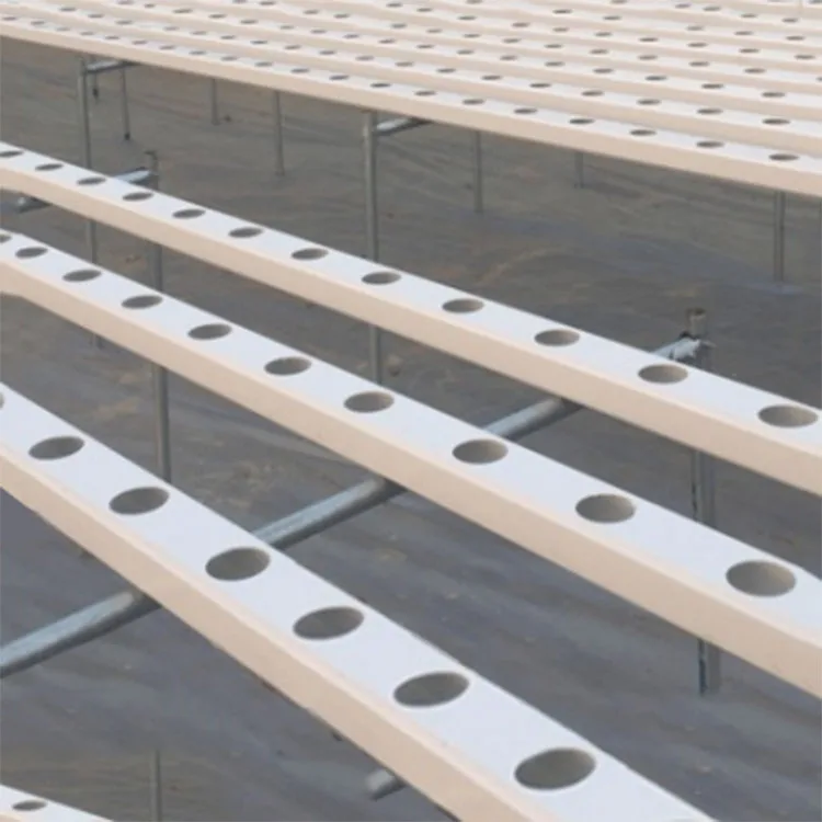 Hydroponics Vertical System Hydroponic Tubes Pvc Square Pipeline For