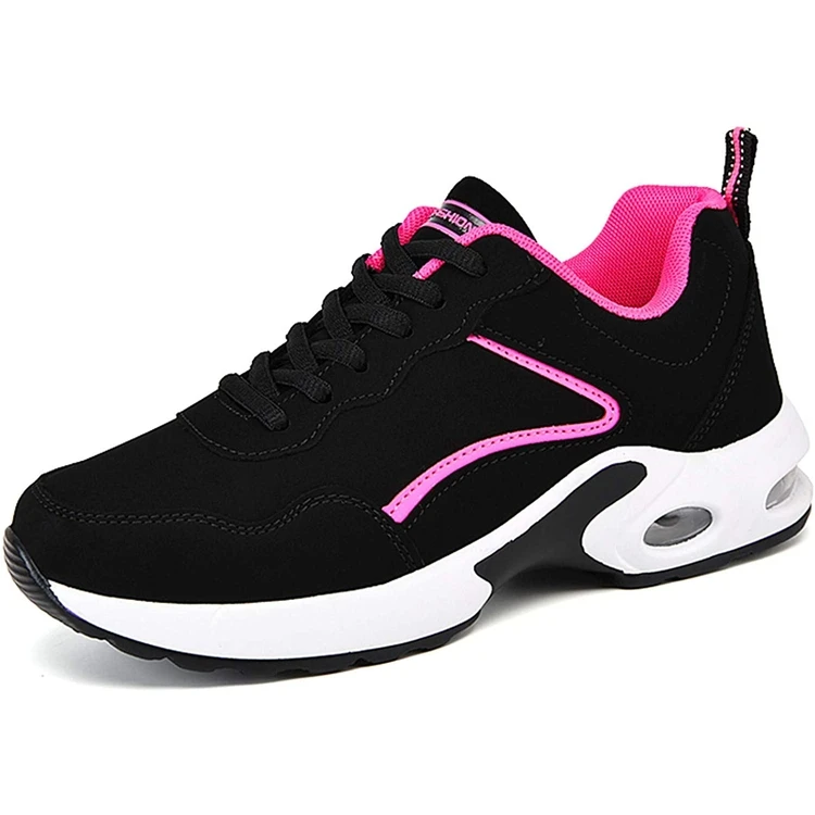 

Professional Comfortable Breathable Sports Sneakers Female Air Cushion Walking Jogging Footwear