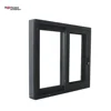 New design double glazed aluminium profile sliding windows with mosquito net