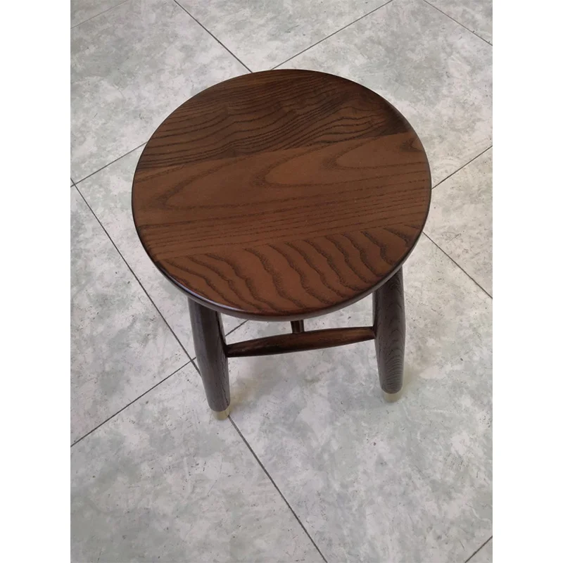 product-Hot sale Factory Wholesale luxury indoor home furniture soild wood round dining chair with c-1
