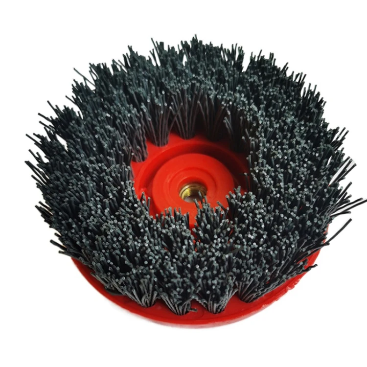 

4'' Circle Stone Processing Brush Archaize Surface Brush for polishing marble