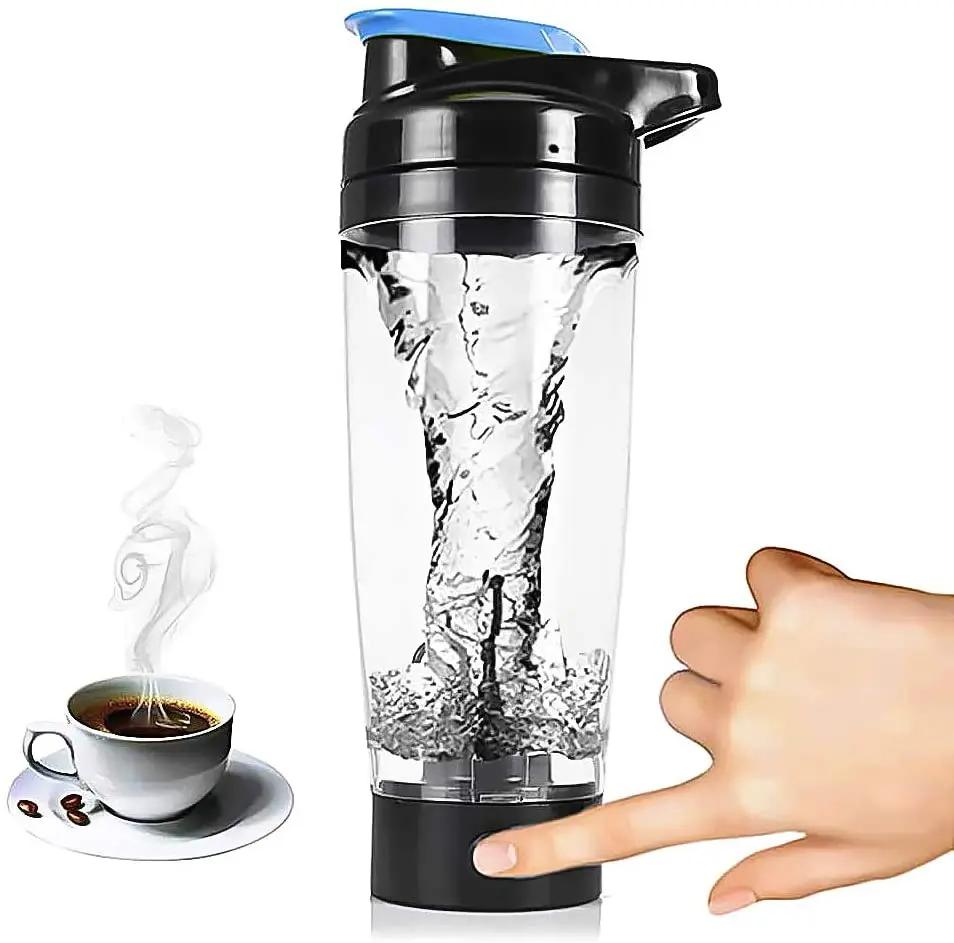 

Wholesale 600ML Electric Protein Mixer Shaker Bottle Portable Mini Juicer Plastic Self Stirring Coffee Mug