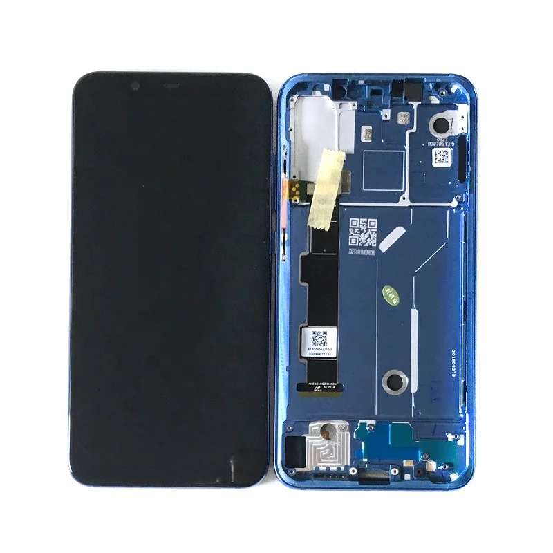 

Amoled screen display xiaomi mi 8 lcd mi 8 mobile phone spare parts, Black