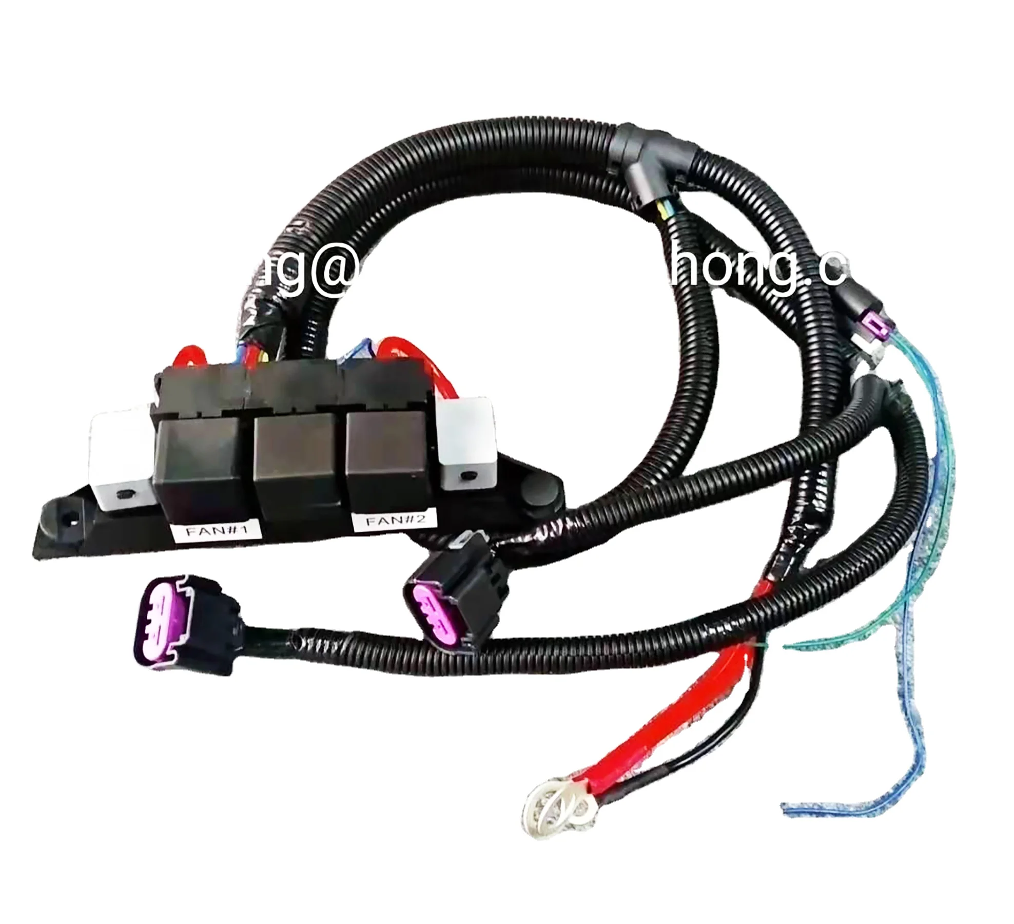 Upgrade Dual Electric Fan Wiring Harness Fit For Ecu Control 1999-2006 ...