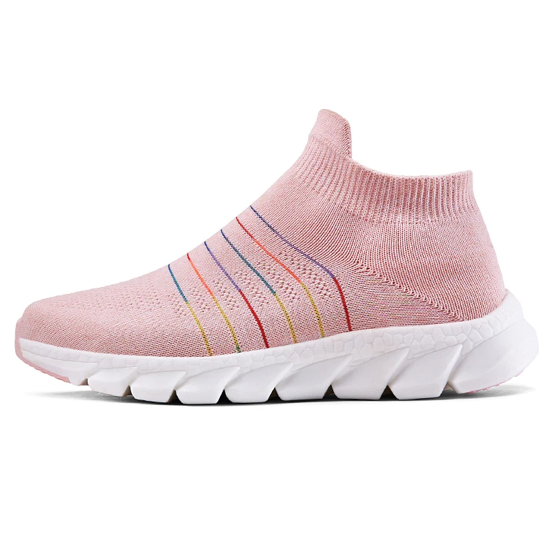

Free Shipping In USA Women's Fly Knit Breathable Soft Slip On Loafer Casual Shoes