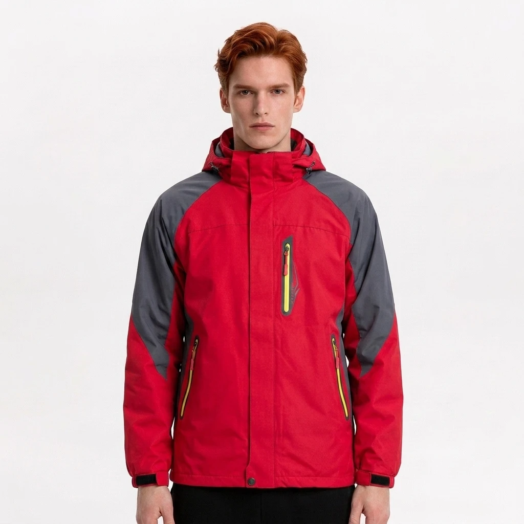 A605 Wholesale Three-In-One Cold-Proof Outdoor Jackets Men Women Two-Piece Fleece for Thick Zipper Closure Autumn Winter