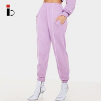 

New Women Fashion Cotton Purple Jogger Pants Gym Workout Sweatpants