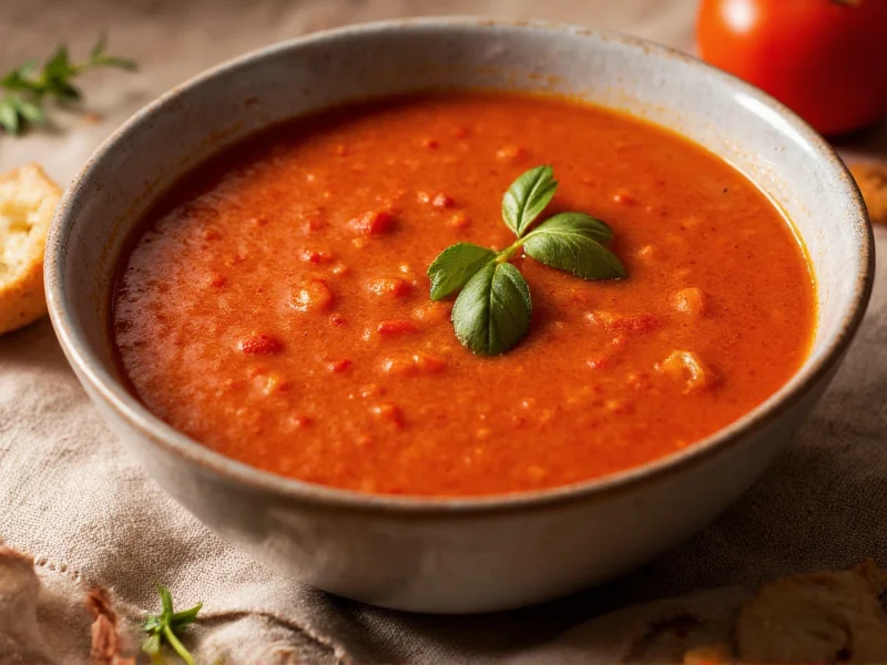 tomato soup from tomato sauce