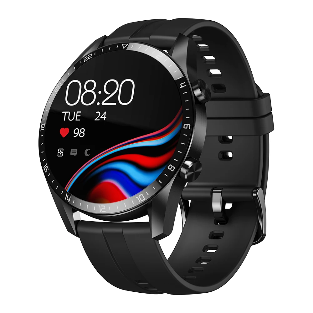 

Intelligent assistant training Watch sport watches fitness tracker smart watch that make and receives calls, Black, silver