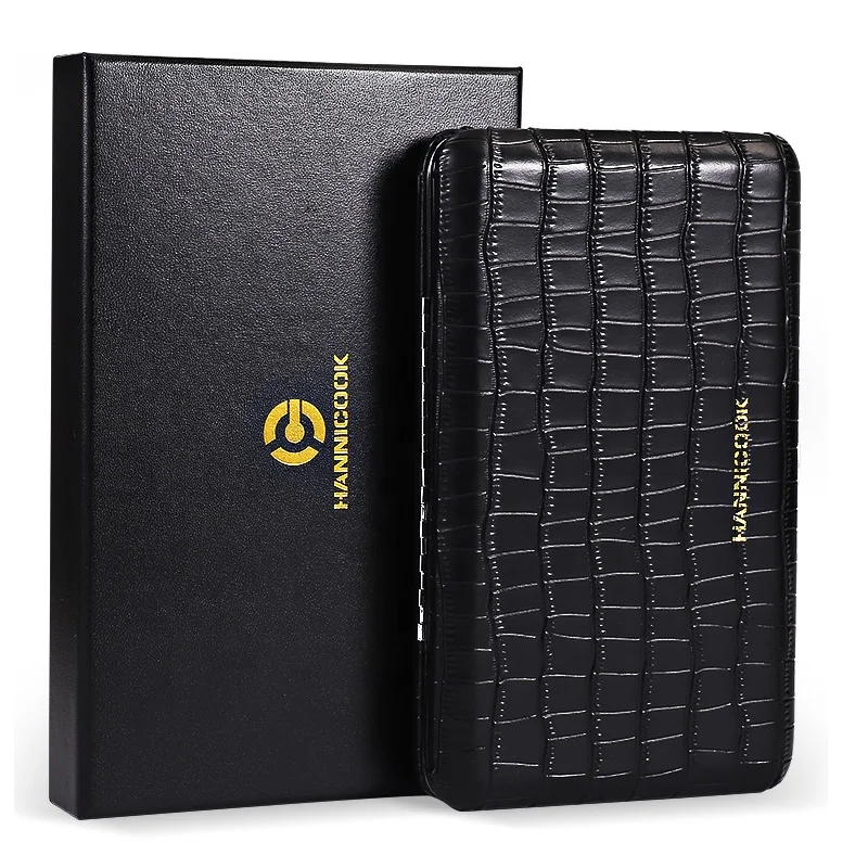 

Genesis 2020 new cigar accessories custom leather travel cigar case, Can be customized