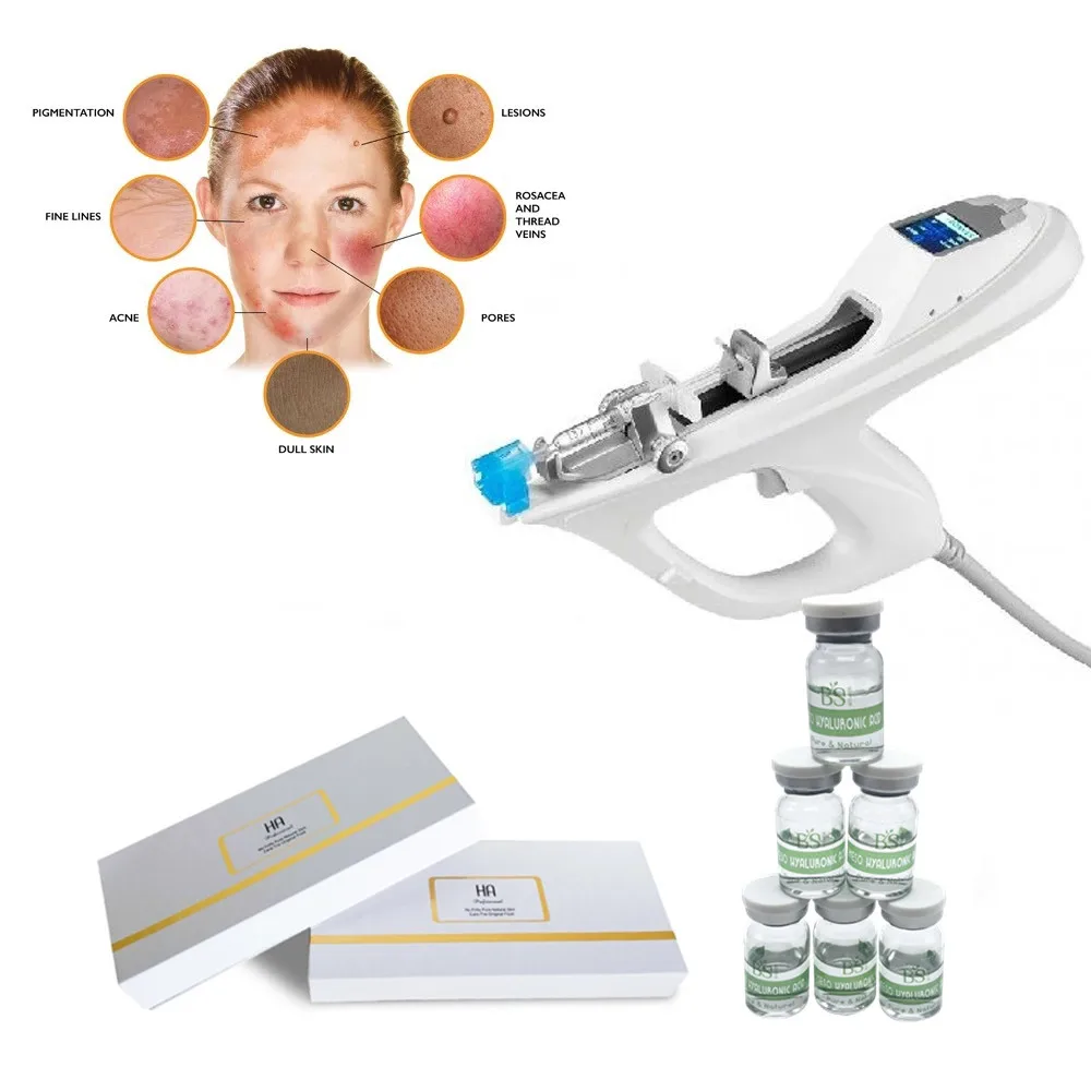 

5ml sterile serum of hyaluronic acid mesotherapy or meso gun solution from manufacturer