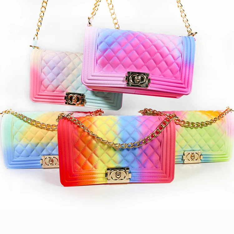 

Jelly Purse Handbags Vendor Women Hand Bags 2021 Fashion Designer Purses For Women Jelly Bags, Colorful