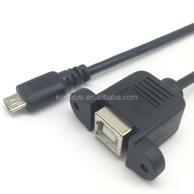 마이크로 B Usb B 패널 마운트 케이블 - Buy 마이크로 B Usb B 패널 마운트,마이크로 B,Usb B 패널 마운트 ...