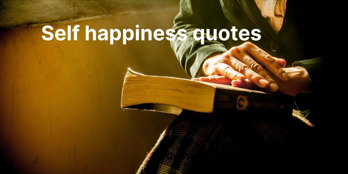self happiness quotes