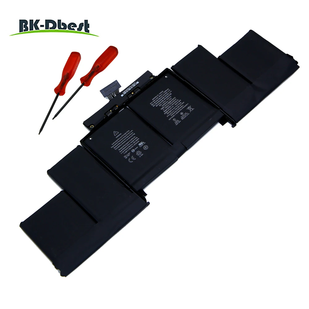 

BK-Dbest Replacement Notebook Battery for Macbook A1618 A1398 11.36V 99.5W, Black