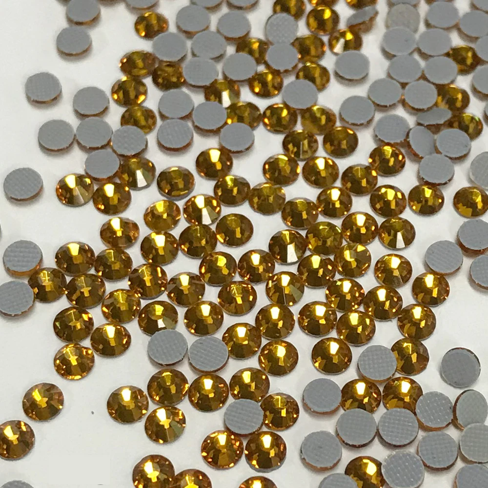 

High Quality Hot Sale Crystal High Quality Hot Fix Rhinestone DIY Clothes Queen Dress Colorful Rhinestone Diamond, As picture