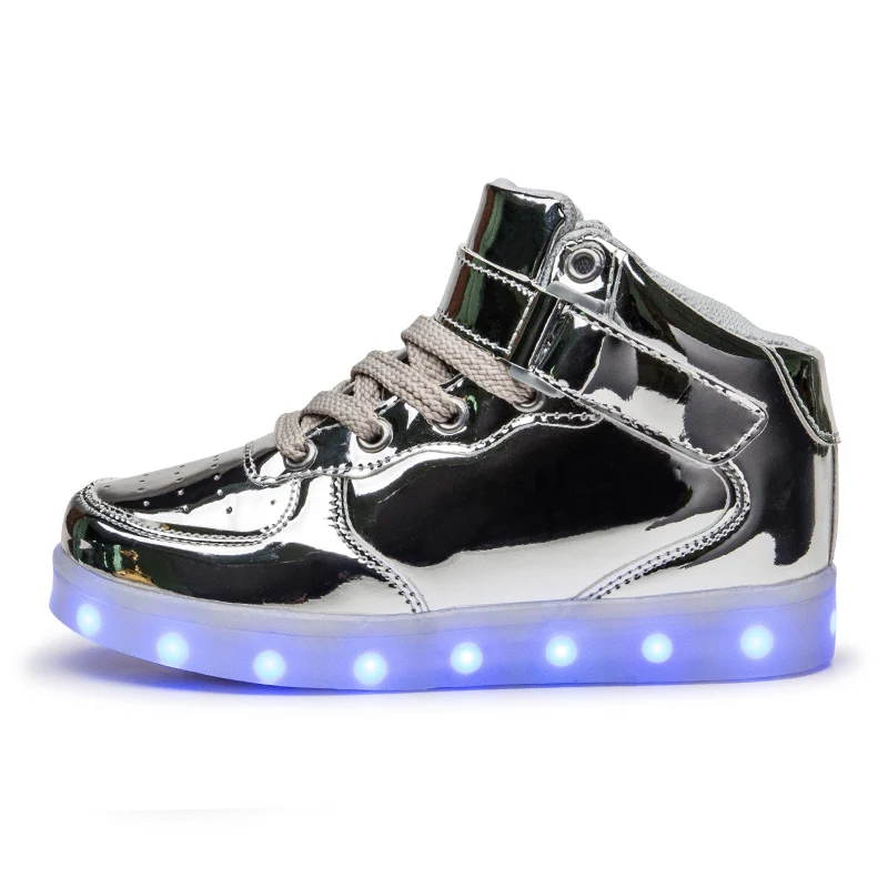 

funny kids shoes with lights led sneakers, As the picture shows