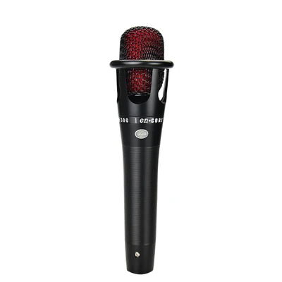 

Metal E300 Professional Studio Mic Condenser Microphone Pro Audio Vocal Recording Microphone For Live Broadcast, Golden