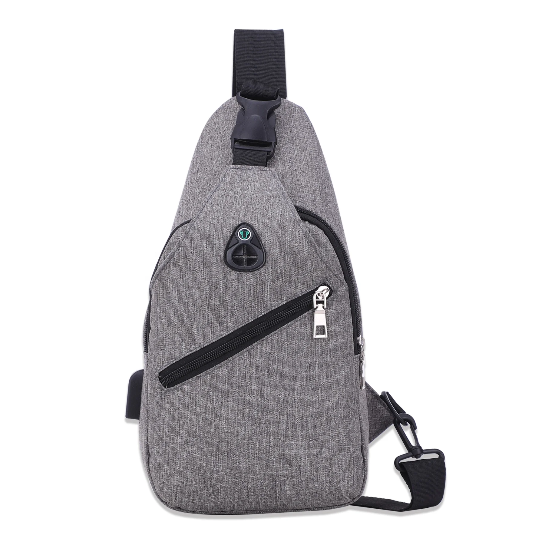 

Custom Logo Toiletries Men's Messenger Bag Sling Crossbody Bag