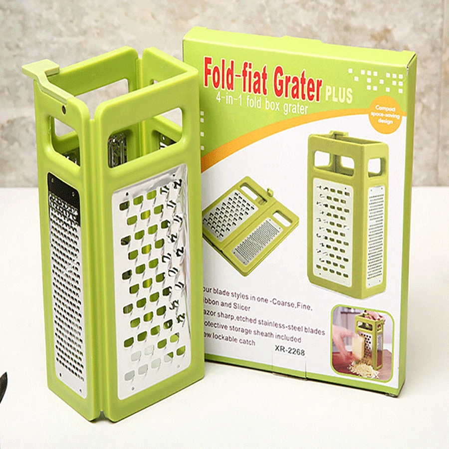 

Handheld Box Grater Onion Food Vegetable Chopper Slicer Potato Tomato Grater /Safe Stainless Steel 4 Sided Kitchen Hand Graters