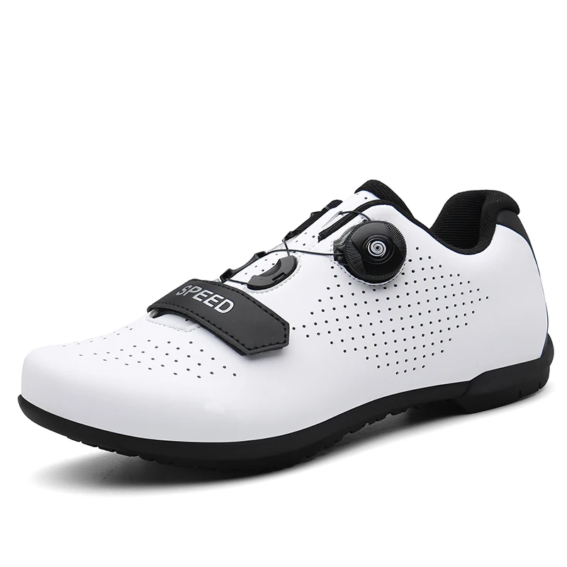 

2021 Men Road Bike Cycling Shoes Cleat Men SPD Shoes Men Cycling Spinning Shoes