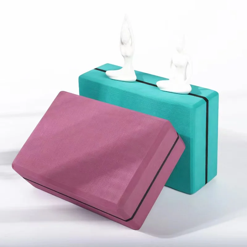 

EVA high-density yoga brick fitness dance practice foam turn, Customized color