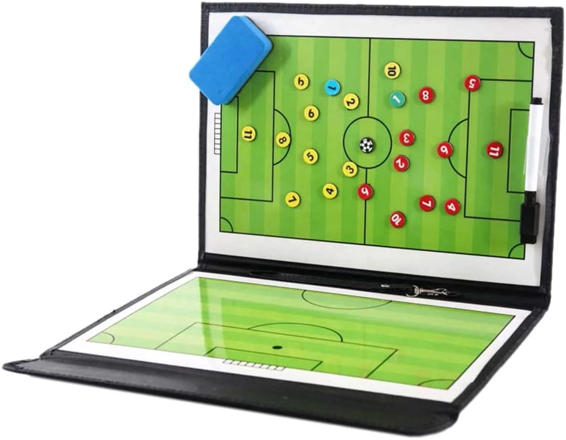

RS0010-A Hot Sale Foldable Football Leather Soccer Magnetic Coaching Board With Eraser
