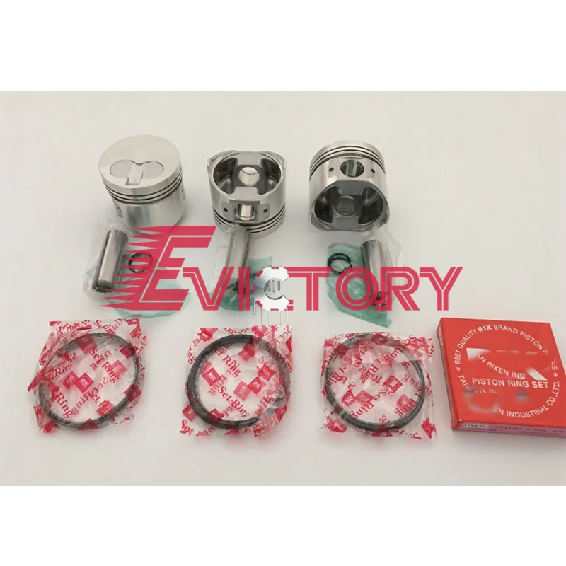 

For Yanmar 3TN74 3TNE74 rebuild kit overhaul complete gasket kit piston and ring