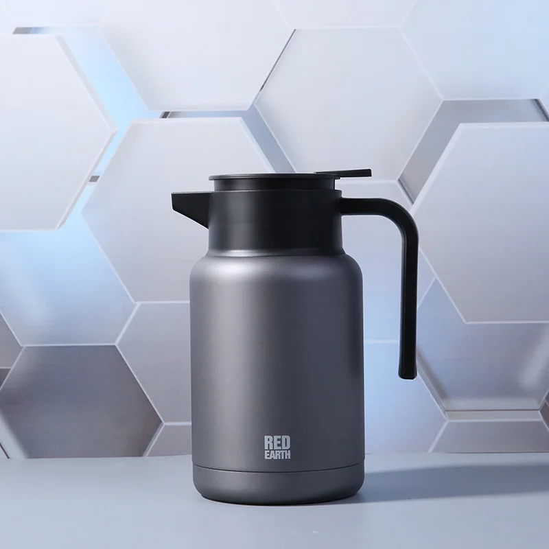 

GiNT 1.6L Wholesale Great Quality Vacuum Flask Double Wall Stainless Steel Coffee Pot for Drinking Coffee, Customized colors acceptable