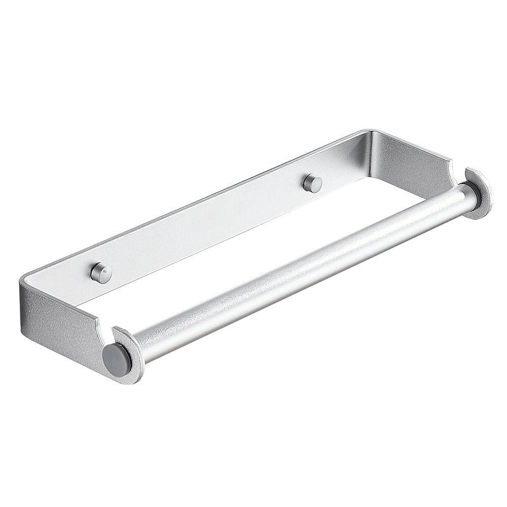 

Wall Mounted Matte silver Kitchen Bathroom Roll Paper Holder