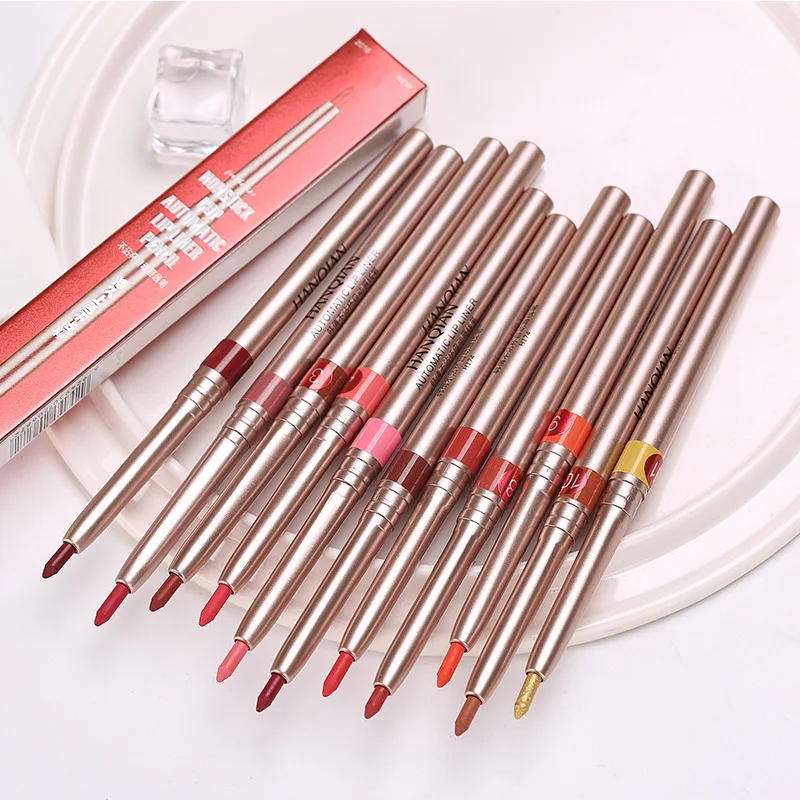 

12 color matte lip liner lip liner set lip liner private label