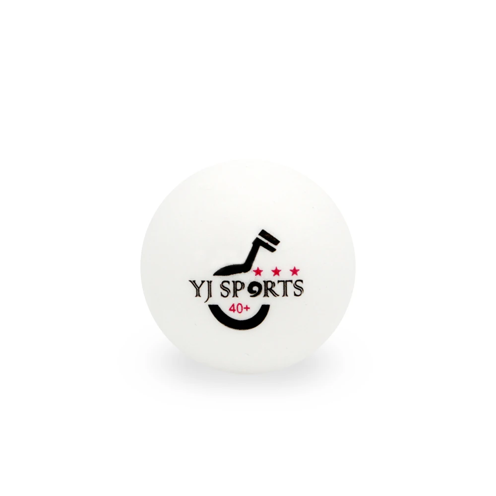 

YoungJoy YJ sports oem 40+ multiball training white abs cheap 3 star ping pong ball table tennis ball