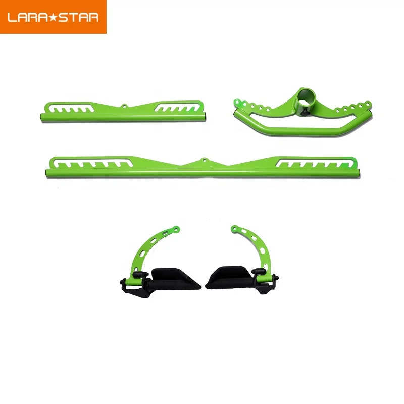 

Multi Functional Integrated Gym Attachment Pulley Pull down Bar Mag Grip Handle Fitness Equipment for GYM, Green