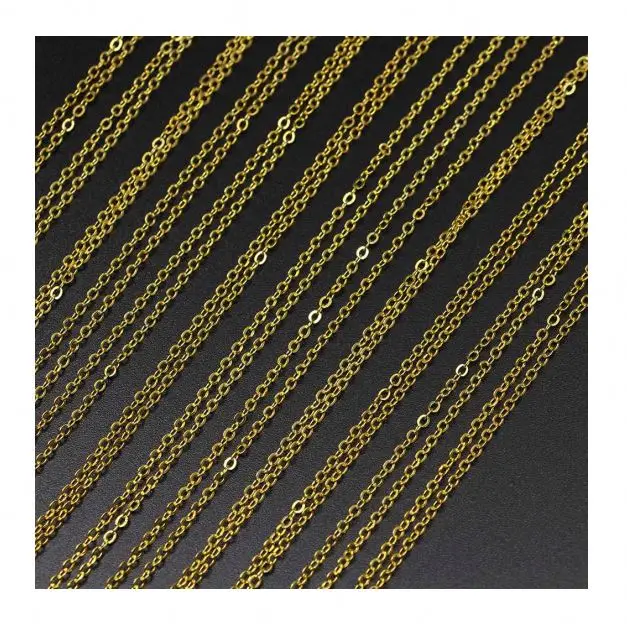 

2021 Gold Chains Necklace Dubai Gold Jewellery Designs 24k Chain Gold Necklace For Women Dubai New Design Necklace