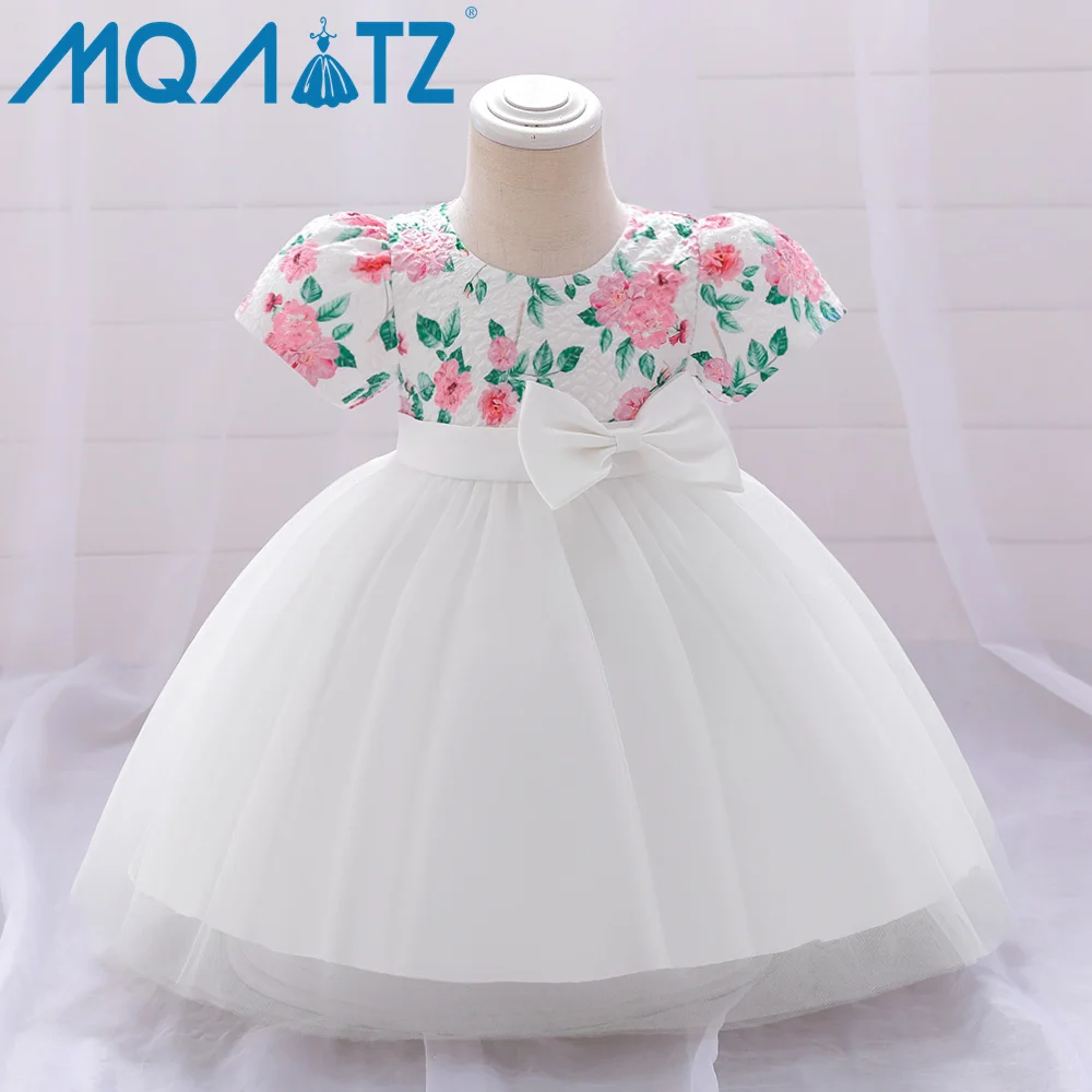 

MQATZ Fancy Kids Dress Flower Girl Dresses Wedding Kids Party Dress For Baby Girl Princess