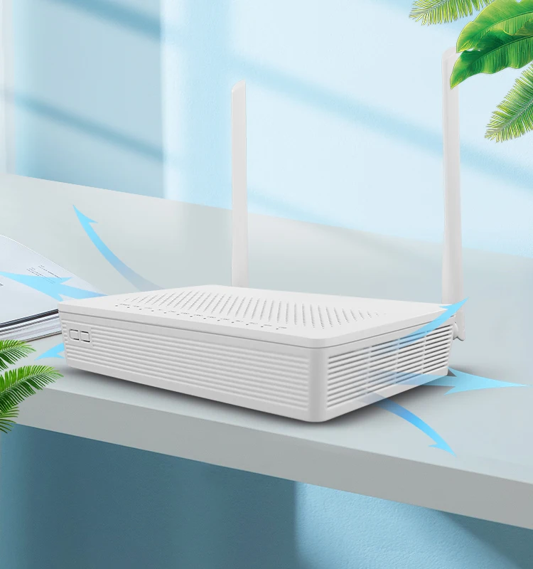 FTTH FTTB Solution Dualband 2.4GHz&5GHz wifi Router 4GE 802.11ac onu gpon ont