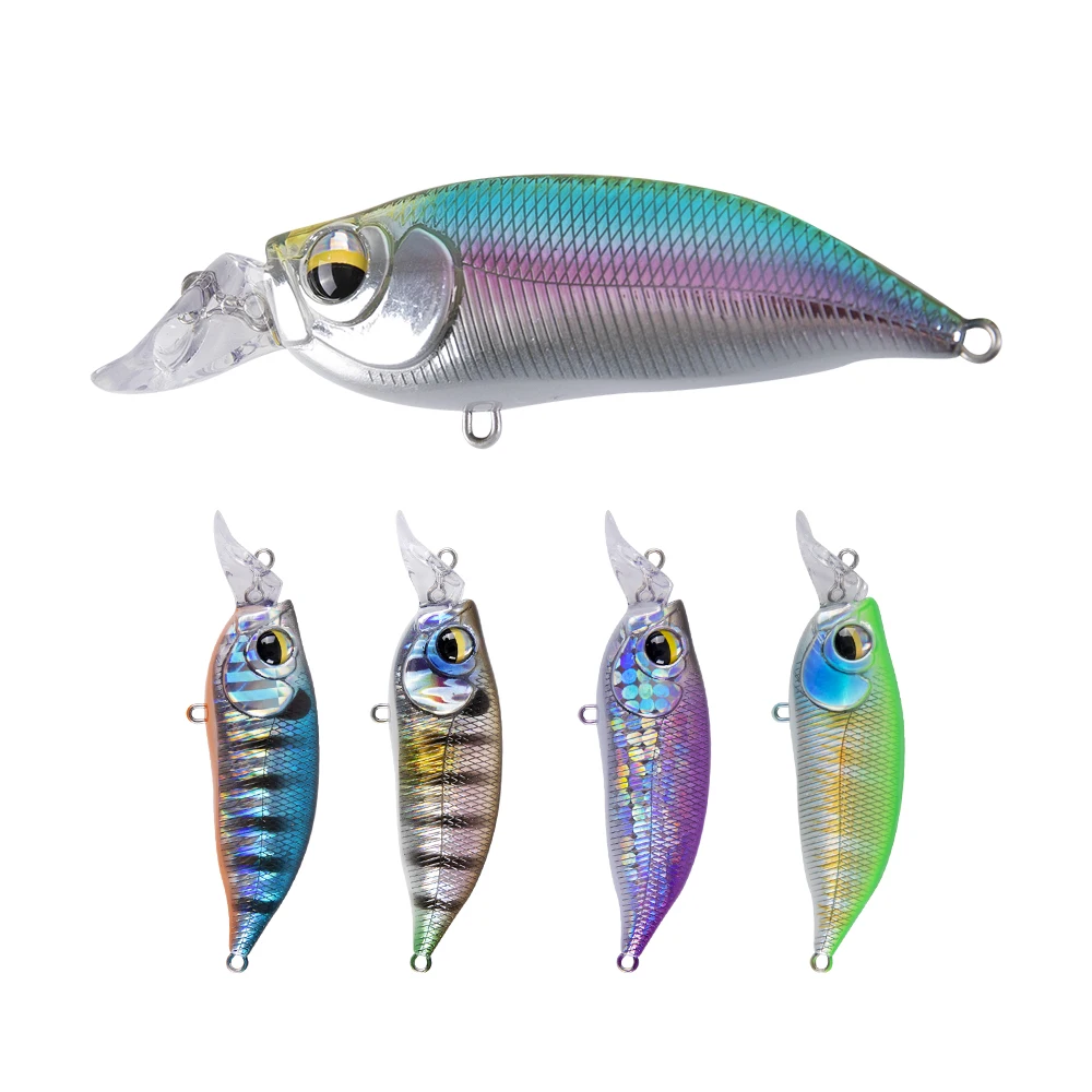 

HONOREAL 57mm 8g Hard Bait Plastic Saltwater Fishing Lures Minnow Artificial