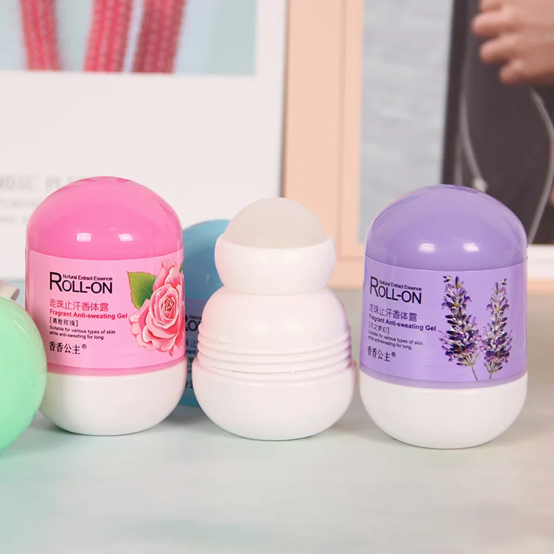 

wholesale 60ml roll on deodorant women antiperspirant deodorant, Customized color
