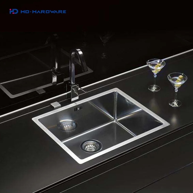 luxury  Hardware 41.05.026 Handmade kitchen sink stainless steel SS 201/304