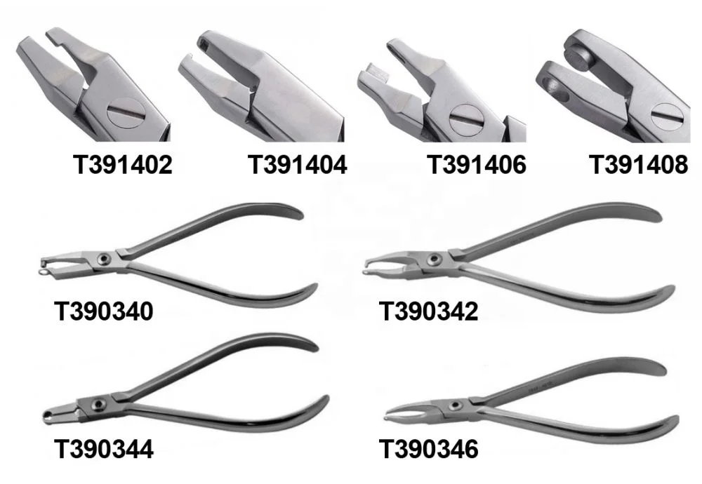 Orthodontic Invisible Retainer Plier Teardrop Punch Hole Vertical Dental Ortho Instruments