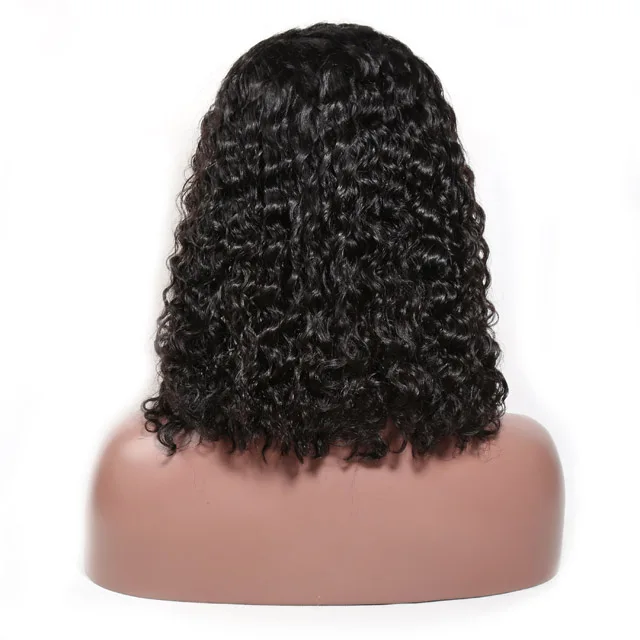 

xbl Wholesale Virgin Cuticle Aligned Bob human hair wig, best remy lace front wig for black women