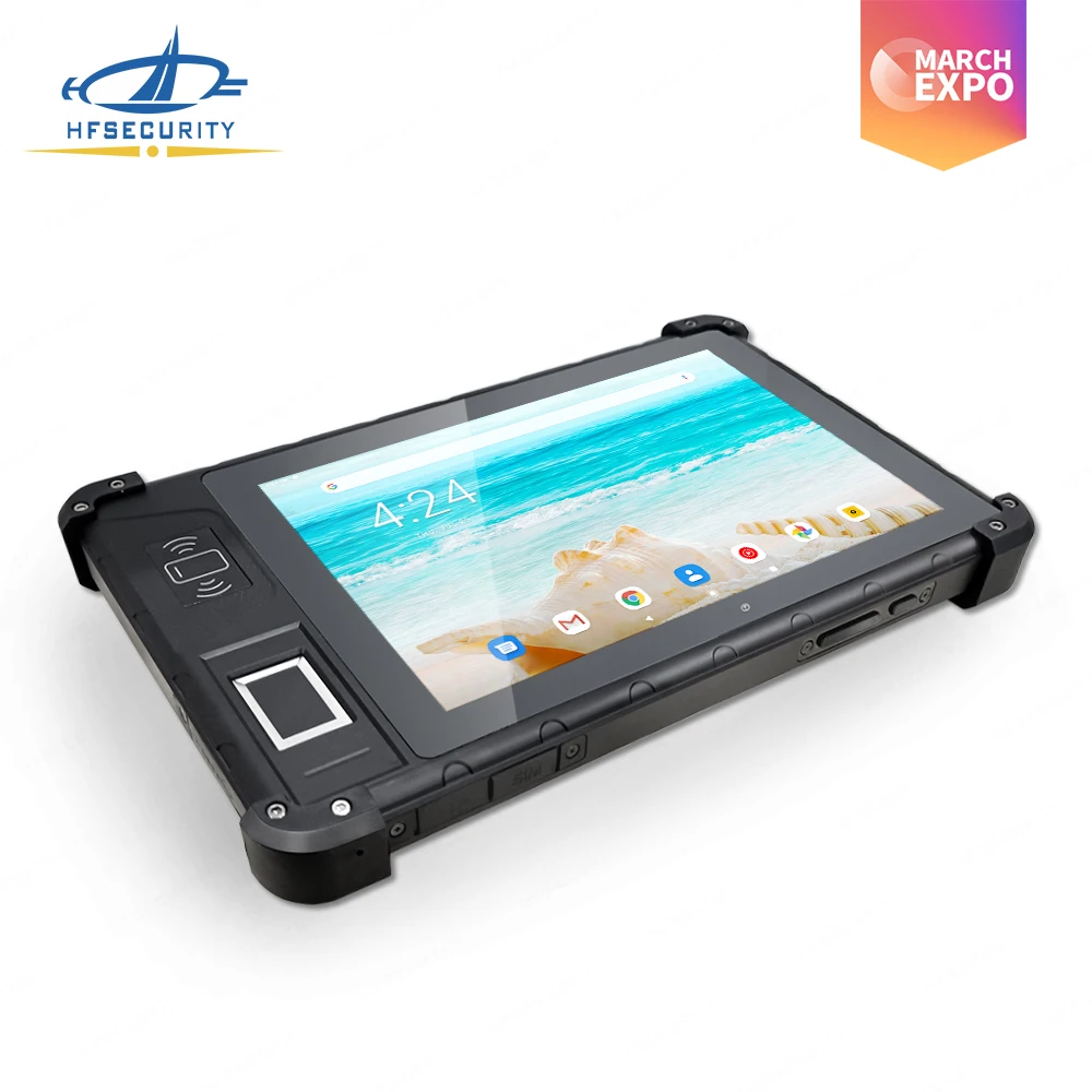 

Free SDK HFSecurity FP08 4G Rugged IP65 8 inch Biometric Tablet with FAP10 Fingerprint Scanner