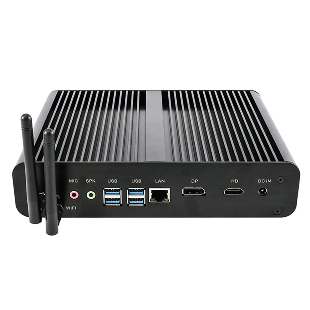 

Mini Tree Fanless Mini PC Core i7 10510U 10710U i5 8265U Desktop Micro Computer Nuc 2*DDR4 M.2 SSD 4K HD Micro PC