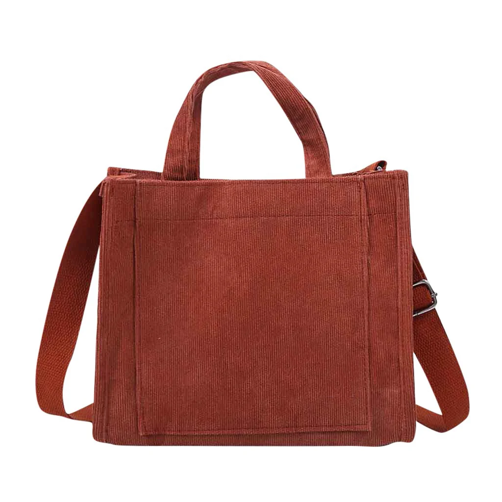 product-GF bags-2020 New high quality Womens Cross body Bag Simple Canvas Bag Corduroy Handbag Fashi-1