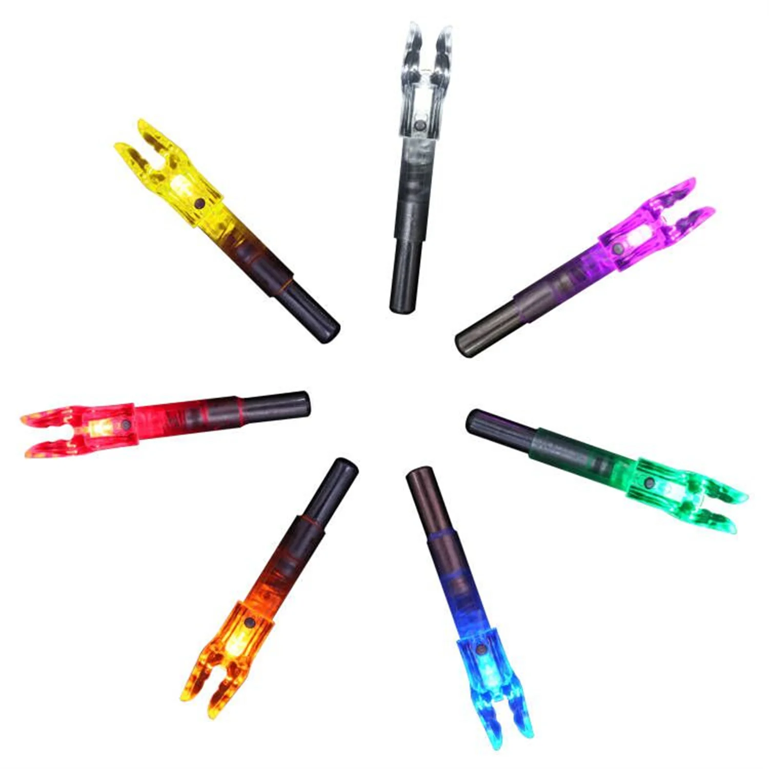 

5.20mm/.204inch Lighted Nocks Archery Arrows Knock for Hunting Target Practice