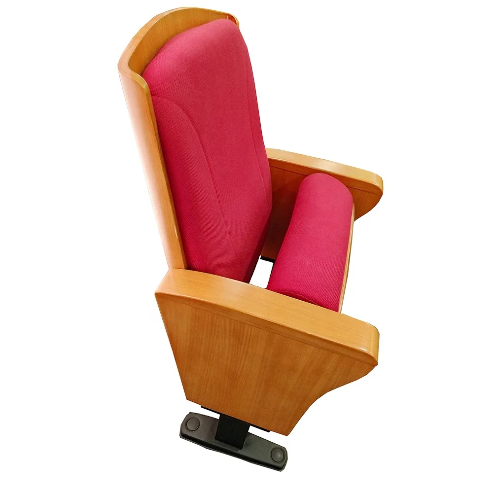 
theater cinema seat factory from China lecture theatre chair rotate auditorium chair with cushion 