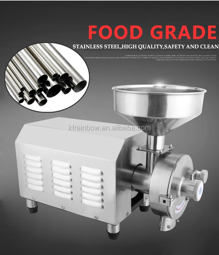 3000W high speed grains grinding machine herbal milling machine spice powder milling machine