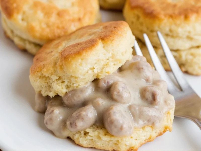 Classic Sausage Biscuit Gravy Recipe: Easy Southern Breakfast