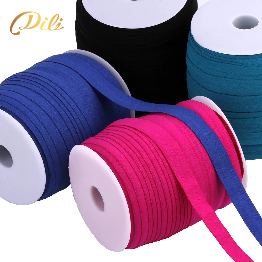 

Factory Wholesale Custom 15mm Colored Soft Nylon Spandex Elastic Webbing Binding Ribbon Tape for Garment Accessories