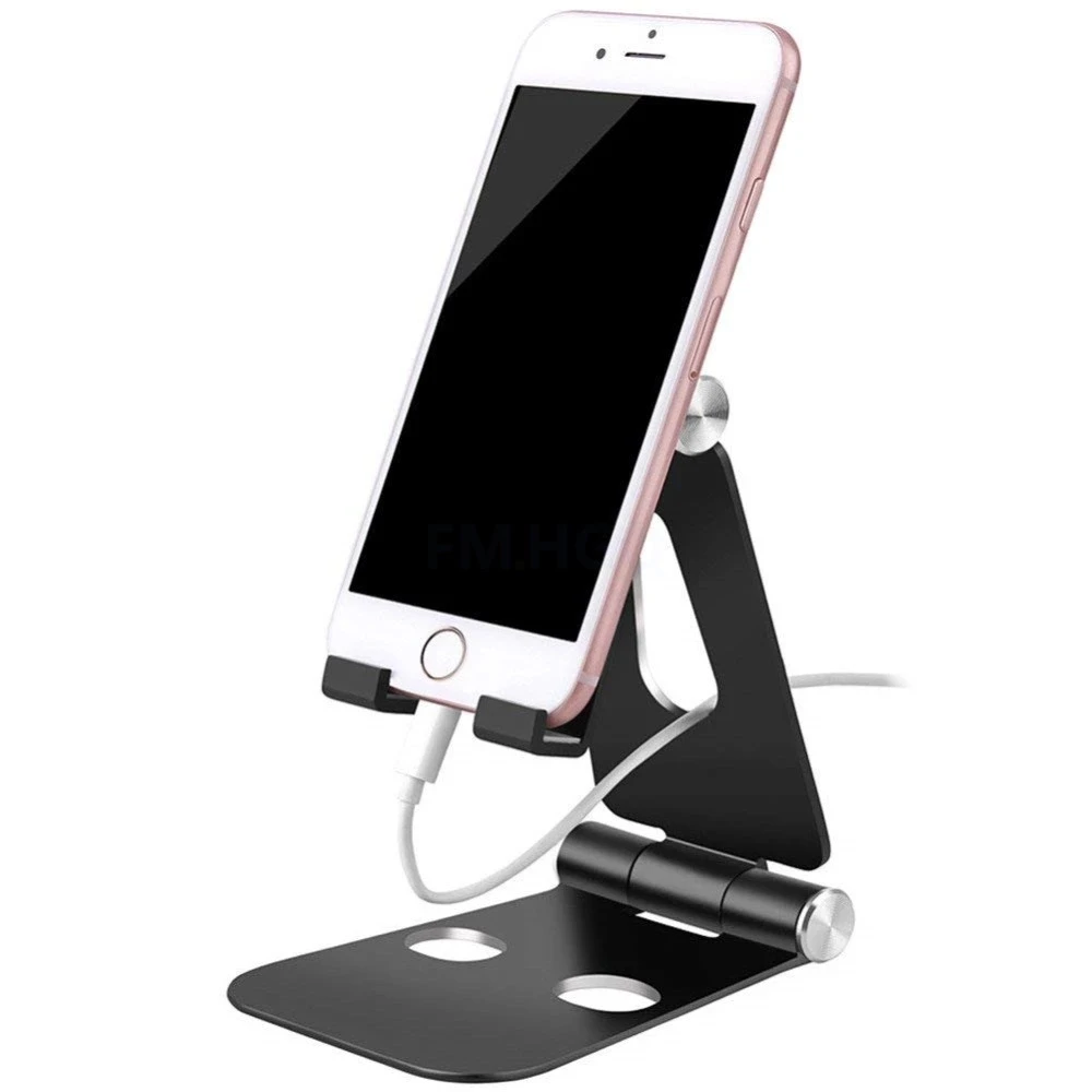 

YTGEE Adjustable Phone Mount Portable Holder Universal Compatible Aluminum Alloy Metal Stand for Tablet Desktop